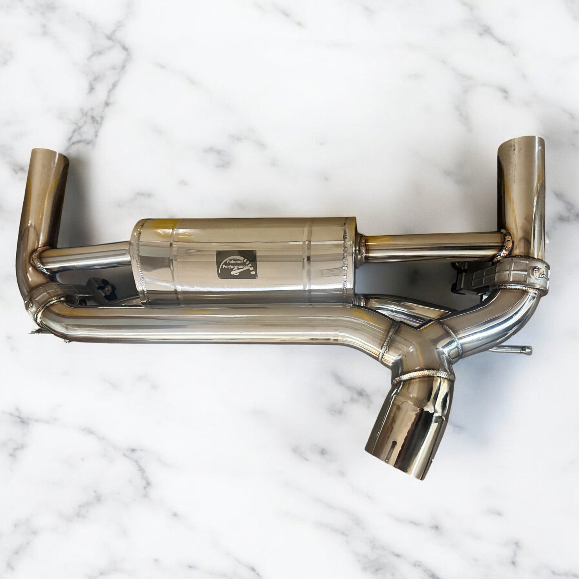 2015 - 2019 BMW F30 340i B58 Full Valve Performance Exhaust System | Palenon Performance - PCWLDASHRES