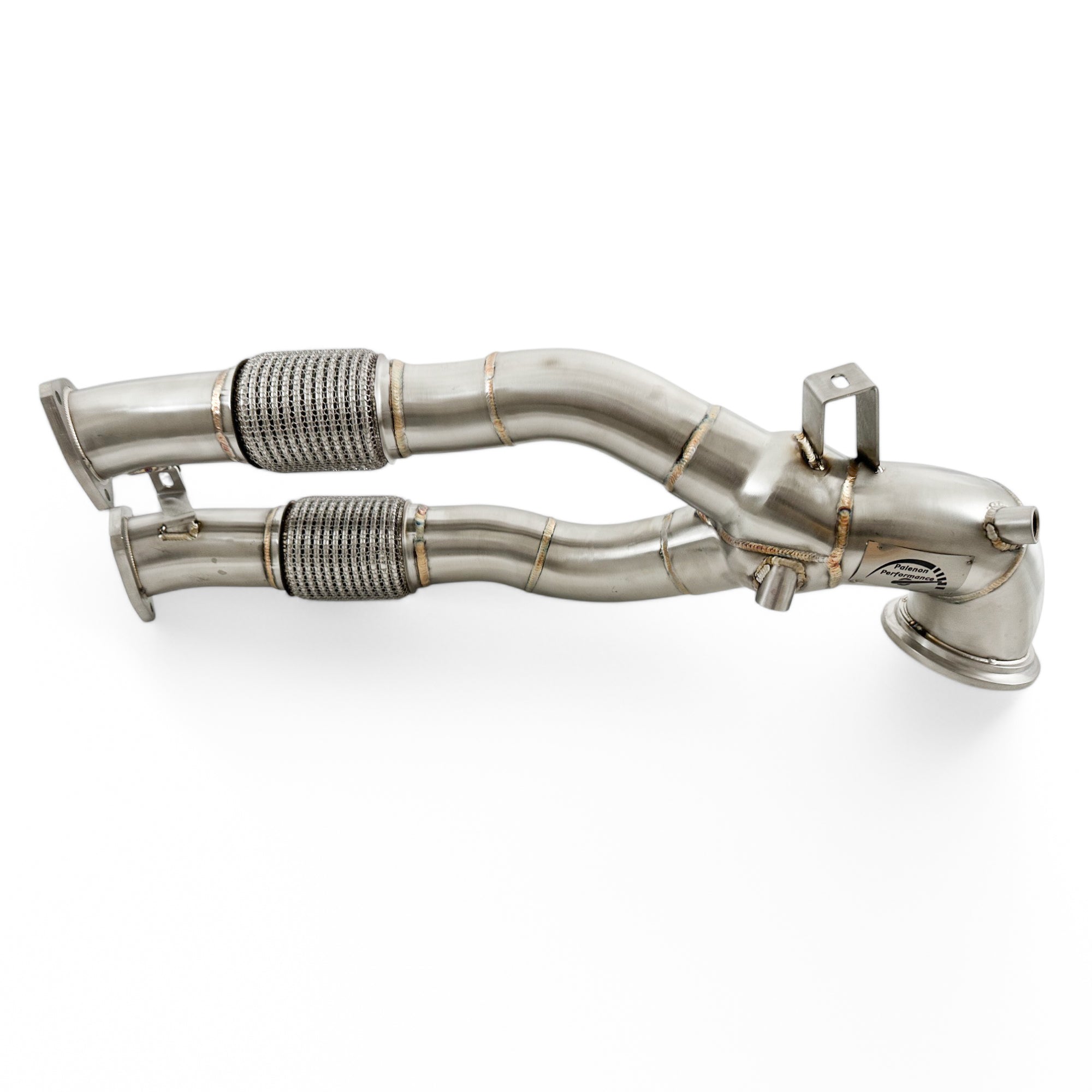 2.5T Race Downpipe For 2018+ Audi RS3 8V, RS3 8Y & TTRS 8S | Palenon Performance - PCWLDASHRES