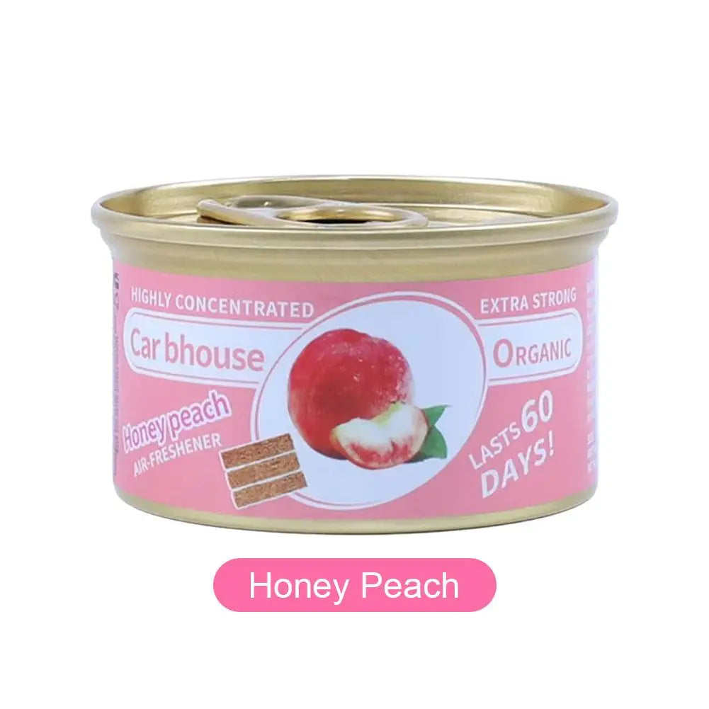 Best-selling Wooden Block Canned Car Aromatherapy, Car Fragrance Paste, Deodorizing Air Freshener, High-end Solid Perfume