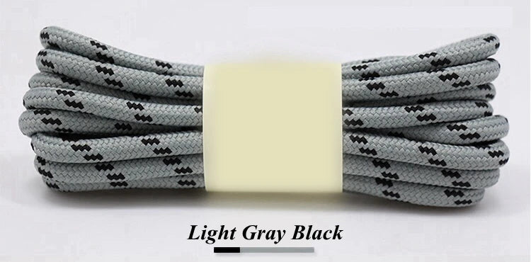 1Pair Outdoor Shoelaces Sports Round Shoes Lace Hiking Slip Rope Laces Sneakers Boots Shoelace 100/120/140/160cm Strings