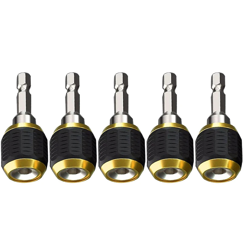 1-5pcs Hex Shank Adapter Driver Power Tool Accessories Electric Screwdriver Bits Nut Drill Extension Holder Drill Rod Bar Tools