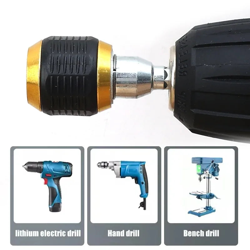 1-5pcs Hex Shank Adapter Driver Power Tool Accessories Electric Screwdriver Bits Nut Drill Extension Holder Drill Rod Bar Tools