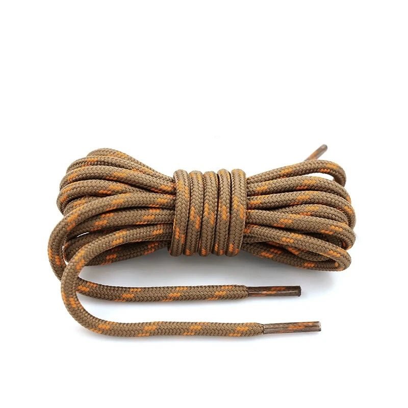 1Pair Outdoor Shoelaces Sports Round Shoes Lace Hiking Slip Rope Laces Sneakers Boots Shoelace 100/120/140/160cm Strings - PCWLDASHRES