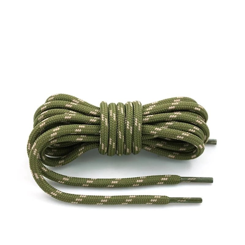 1Pair Outdoor Shoelaces Sports Round Shoes Lace Hiking Slip Rope Laces Sneakers Boots Shoelace 100/120/140/160cm Strings - PCWLDASHRES