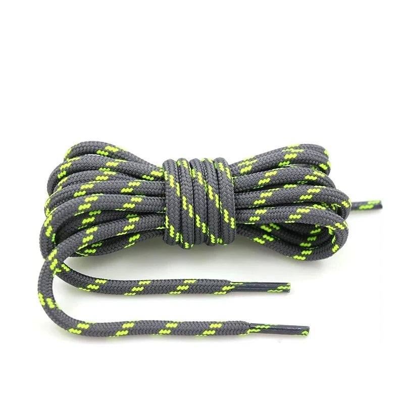 1Pair Outdoor Shoelaces Sports Round Shoes Lace Hiking Slip Rope Laces Sneakers Boots Shoelace 100/120/140/160cm Strings - PCWLDASHRES