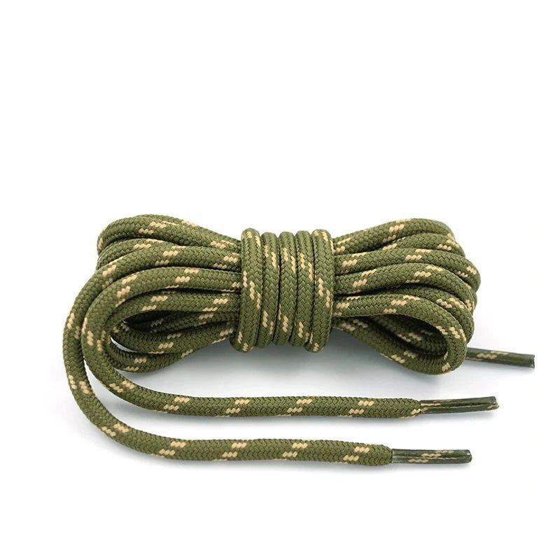 1Pair Outdoor Shoelaces Sports Round Shoes Lace Hiking Slip Rope Laces Sneakers Boots Shoelace 100/120/140/160cm Strings - PCWLDASHRES