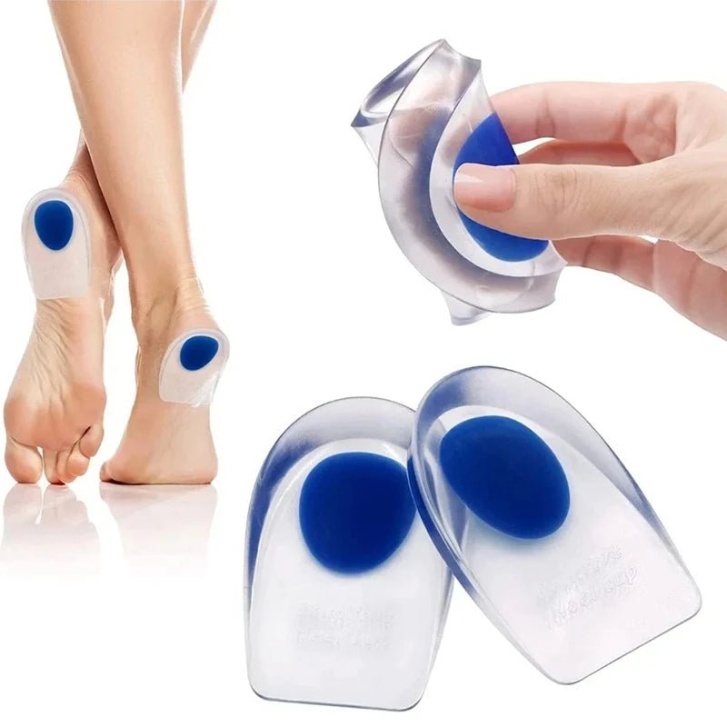 1Pair Spurs Pain Foot Shoe Insoles Silicone Gel Orthopedic Insole for Feet Height Increasing Shoe Pads Shock Absorbing Shoe Sole - PCWLDASHRES