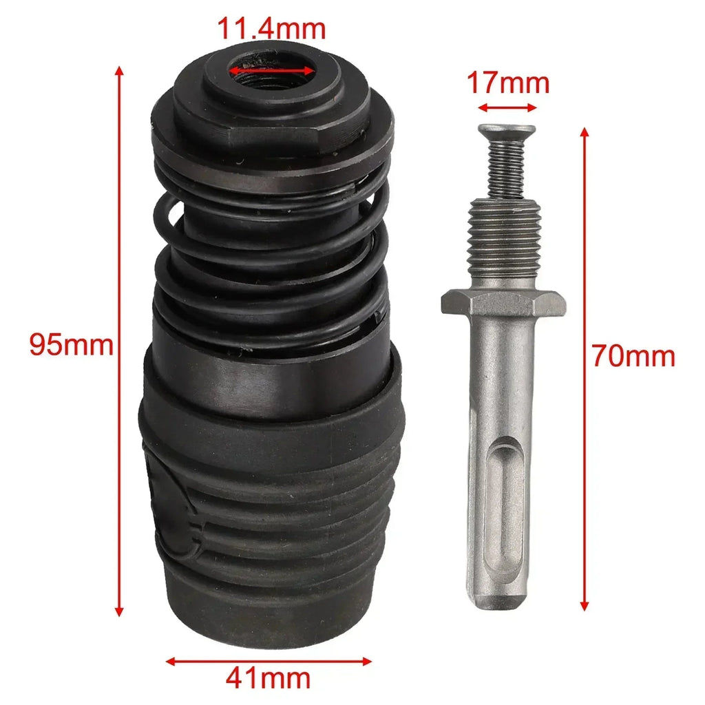1pc SDS Plus To SDS Max Adapter For Hammer Drill For SDS - Plus Socket Chisel Hammer Drill Chuck Adapter Converter Power Tools - PCWLDASHRES