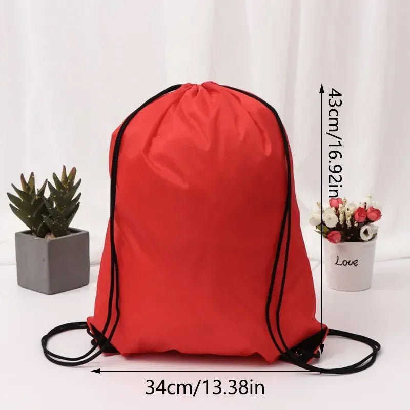 1PC Stylish And Durable Gym Storage Backpack With Nylon Oxford Pocket Bag And Tote Double Shoulder Organizer Bag - PCWLDASHRES