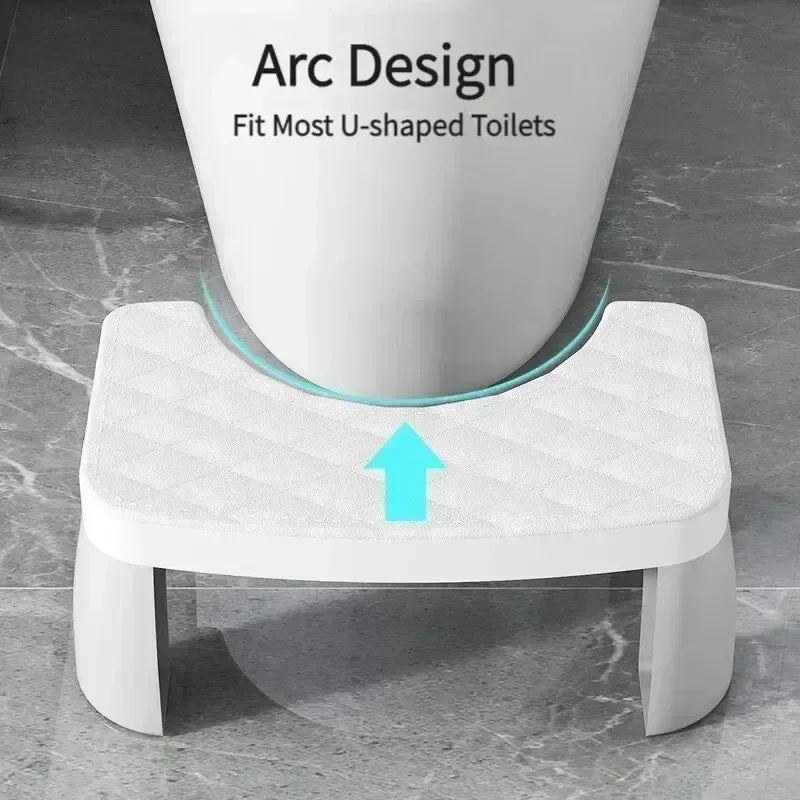 1PC Waterproof Squatty Potty Toilet Stool Toilet Foot Stool Squat Stool For Pregnant Woman Children Adult Old People - PCWLDASHRES