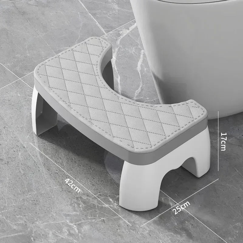 1PC Waterproof Squatty Potty Toilet Stool Toilet Foot Stool Squat Stool For Pregnant Woman Children Adult Old People - PCWLDASHRES
