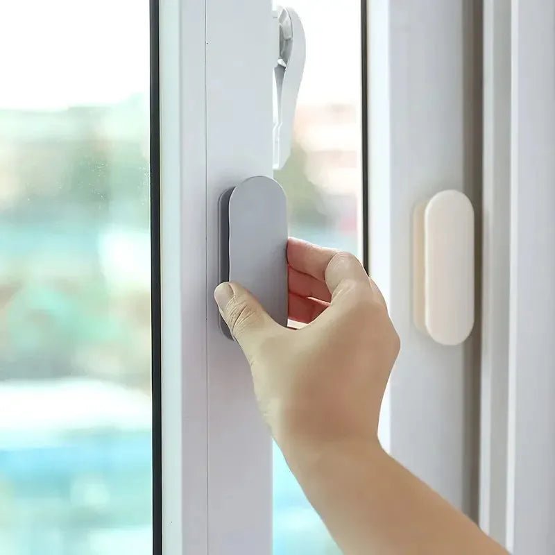 2 PCS Self Adhesive Handles for Window Cabinet Drawer Ideal for Door Wardrobe Sliding Door Organizing Auxiliary Device - PCWLDASHRES