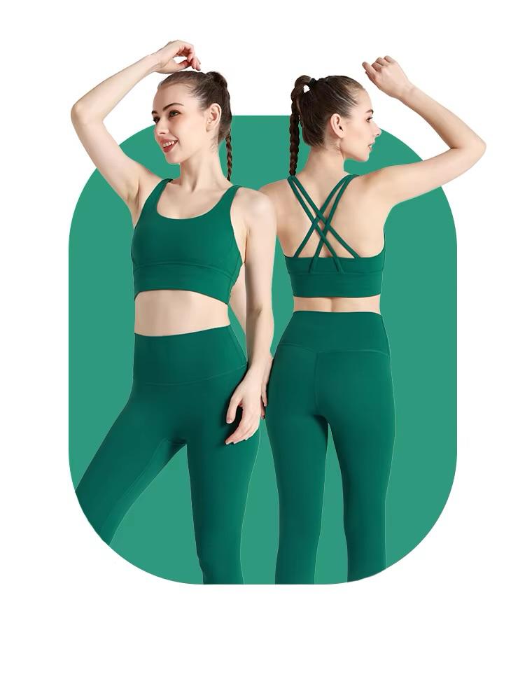 2 Pieces Yoga Sports Set Women Quick - Drying Gym Set Women Running Workout Long Sleeve Sports Shirt Yoga Clothing - PCWLDASHRES
