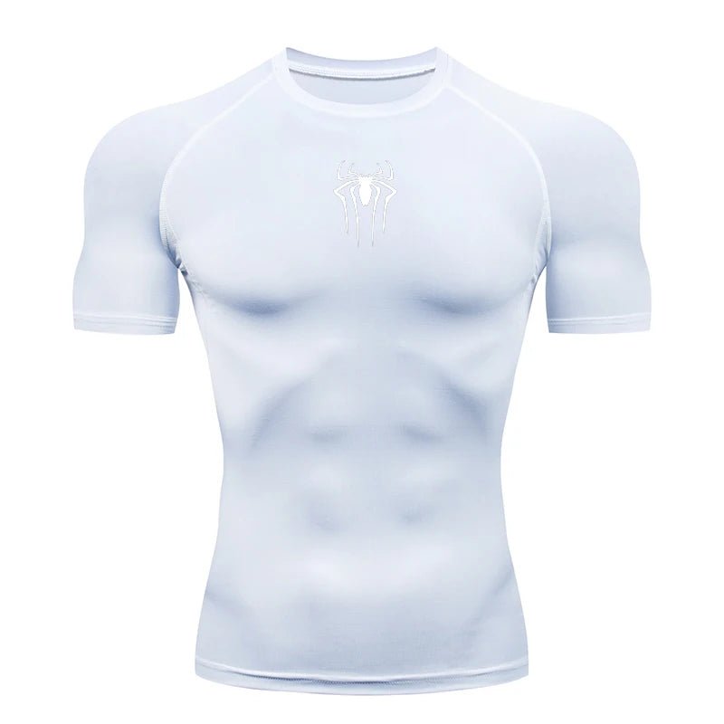 2024 Compression T Shirt Men Short Sleeve Sport Tees Fitness Running Sportsear Men Gym Elastic Quick Dry Jogging T-shirt Tops - PCWLDASHRES