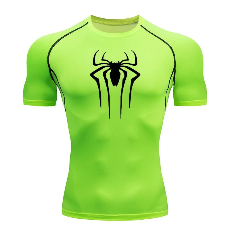2024 Compression T Shirt Men Short Sleeve Sport Tees Fitness Running Sportsear Men Gym Elastic Quick Dry Jogging T-shirt Tops - PCWLDASHRES