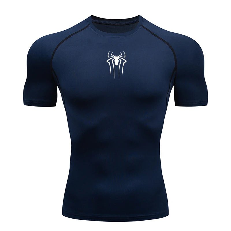 2024 Compression T Shirt Men Short Sleeve Sport Tees Fitness Running Sportsear Men Gym Elastic Quick Dry Jogging T-shirt Tops - PCWLDASHRES