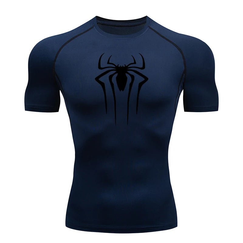 2024 Compression T Shirt Men Short Sleeve Sport Tees Fitness Running Sportsear Men Gym Elastic Quick Dry Jogging T-shirt Tops - PCWLDASHRES