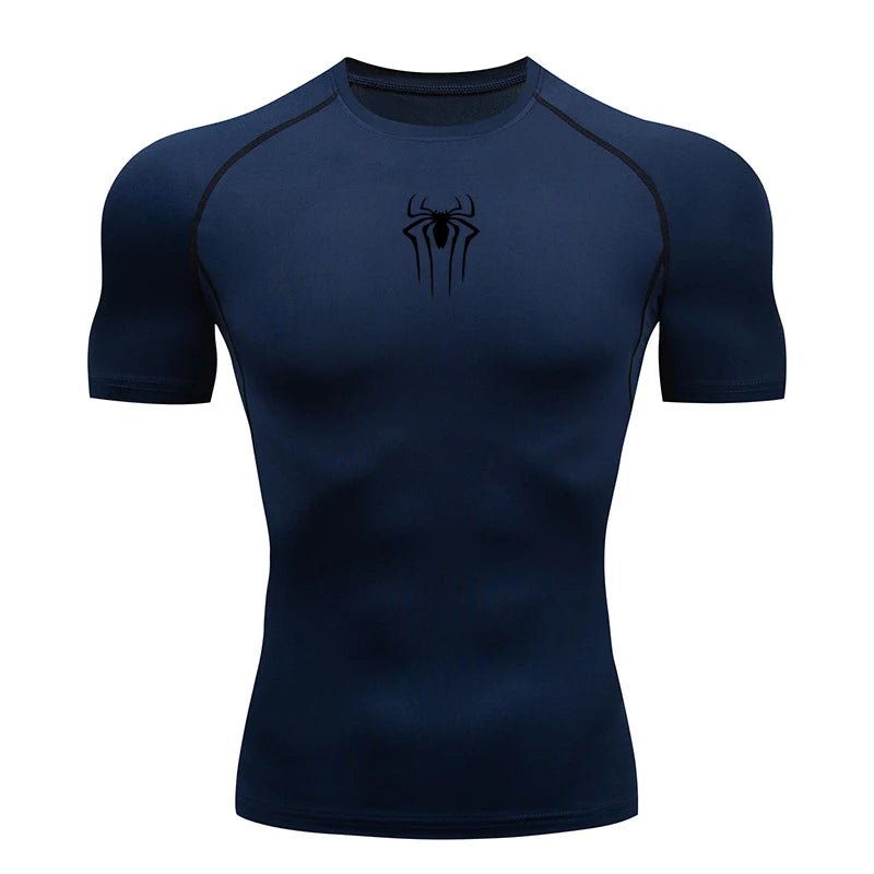 2024 Compression T Shirt Men Short Sleeve Sport Tees Fitness Running Sportsear Men Gym Elastic Quick Dry Jogging T-shirt Tops - PCWLDASHRES