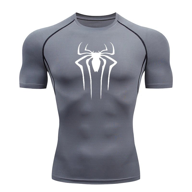2024 Compression T Shirt Men Short Sleeve Sport Tees Fitness Running Sportsear Men Gym Elastic Quick Dry Jogging T-shirt Tops - PCWLDASHRES