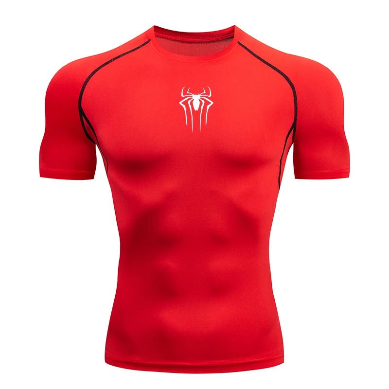 2024 Compression T Shirt Men Short Sleeve Sport Tees Fitness Running Sportsear Men Gym Elastic Quick Dry Jogging T-shirt Tops - PCWLDASHRES