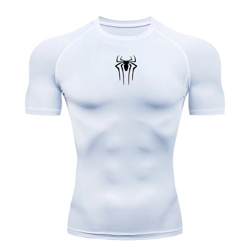 2024 Compression T Shirt Men Short Sleeve Sport Tees Fitness Running Sportsear Men Gym Elastic Quick Dry Jogging T-shirt Tops - PCWLDASHRES