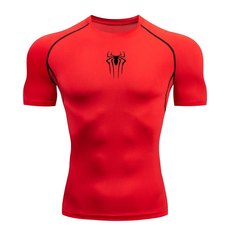 2024 Compression T Shirt Men Short Sleeve Sport Tees Fitness Running Sportsear Men Gym Elastic Quick Dry Jogging T-shirt Tops - PCWLDASHRES