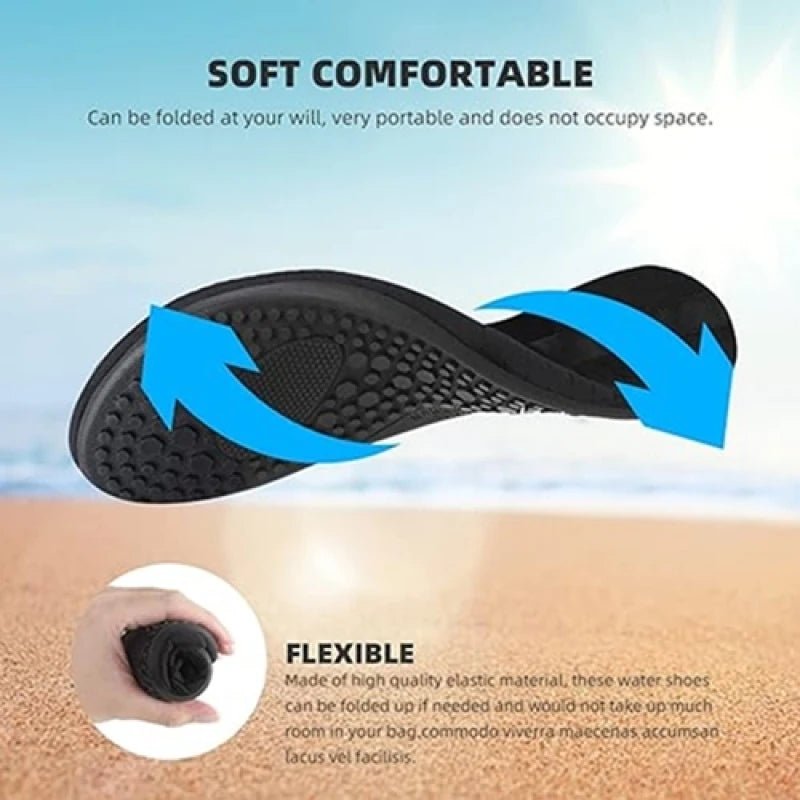 2024 New Beach Water Shoes Unisex Beach Quick - Drying Breathable Swimming Slippers Summer Anti - slip Casual Sports Water Sneakers - PCWLDASHRES