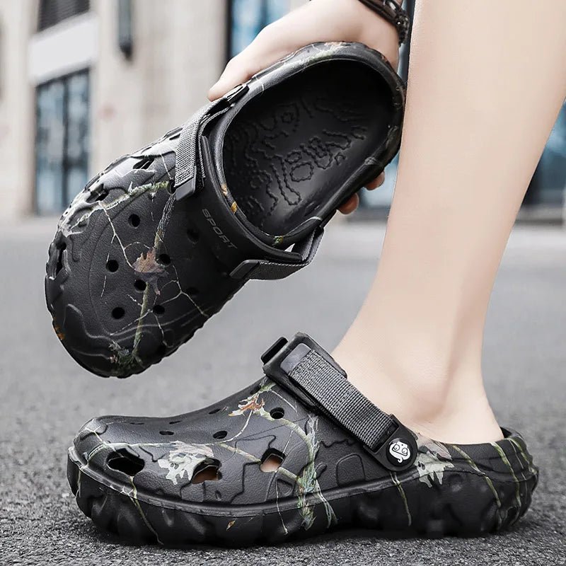 2024 Summer Men's Sandals New Home Garden Shoes Comfortable and Lightweight Men Slippers Non - Slip Soft Bottom Flip Flop Sandals - PCWLDASHRES