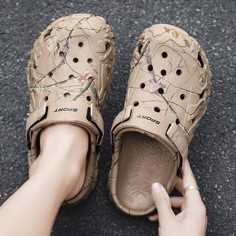 2024 Summer Men's Sandals New Home Garden Shoes Comfortable and Lightweight Men Slippers Non - Slip Soft Bottom Flip Flop Sandals - PCWLDASHRES
