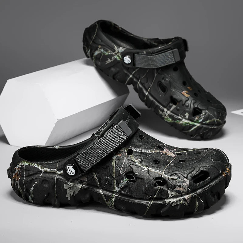 2024 Summer Men's Sandals New Home Garden Shoes Comfortable and Lightweight Men Slippers Non - Slip Soft Bottom Flip Flop Sandals - PCWLDASHRES