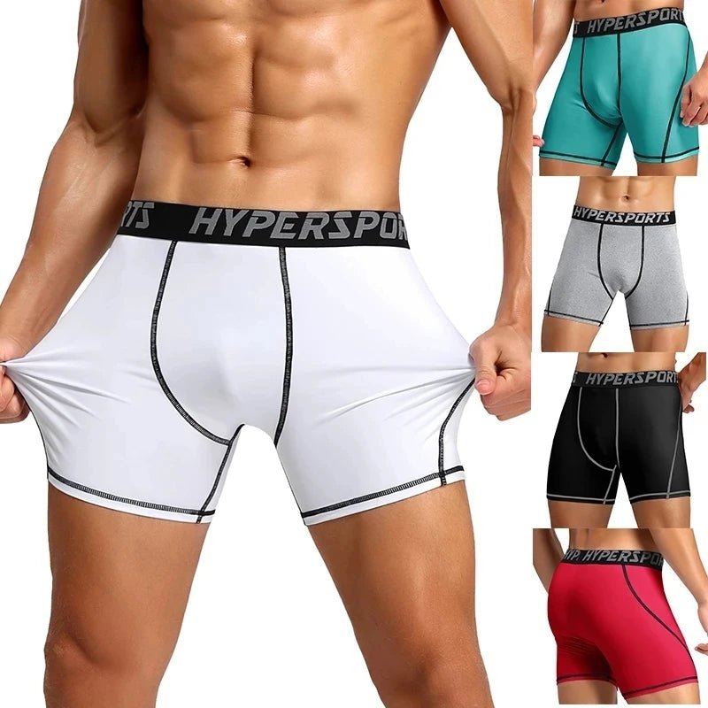 2025 Compression Shorts Men Summer Sportswear Training Tights Gym Fitness Leggings Short Pants Sport Bottoms Running Shorts Men - PCWLDASHRES
