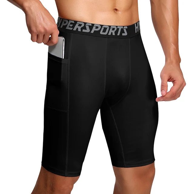2025 Compression Shorts Men Summer Sportswear Training Tights Gym Fitness Leggings Short Pants Sport Bottoms Running Shorts Men - PCWLDASHRES