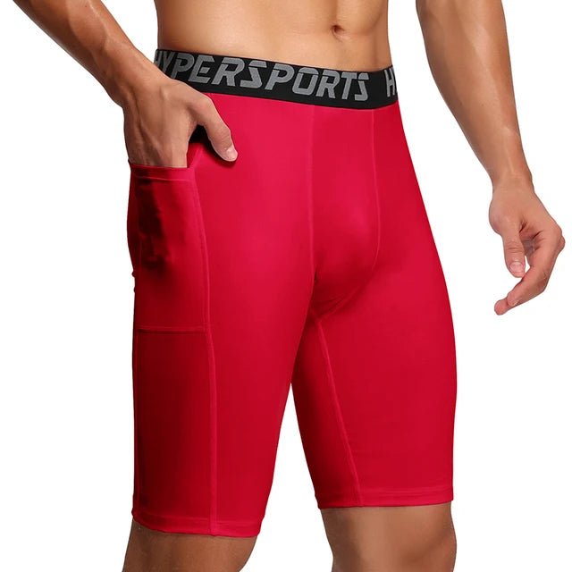 2025 Compression Shorts Men Summer Sportswear Training Tights Gym Fitness Leggings Short Pants Sport Bottoms Running Shorts Men - PCWLDASHRES