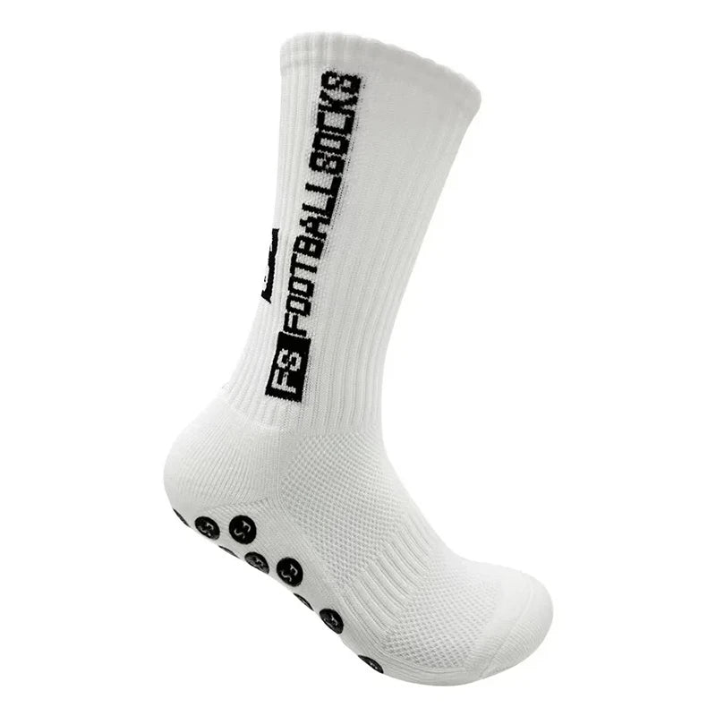 2025 New FS Anti slip Adhesive Football Socks Men's Middle Tube Anti sweat and Odorous Football Sports Cycling Socks - PCWLDASHRES