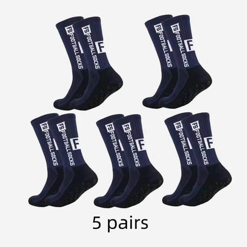 2025 New FS Anti slip Adhesive Football Socks Men's Middle Tube Anti sweat and Odorous Football Sports Cycling Socks - PCWLDASHRES