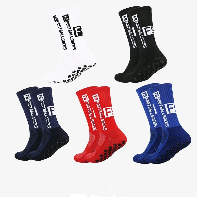 2025 New FS Anti slip Adhesive Football Socks Men's Middle Tube Anti sweat and Odorous Football Sports Cycling Socks - PCWLDASHRES