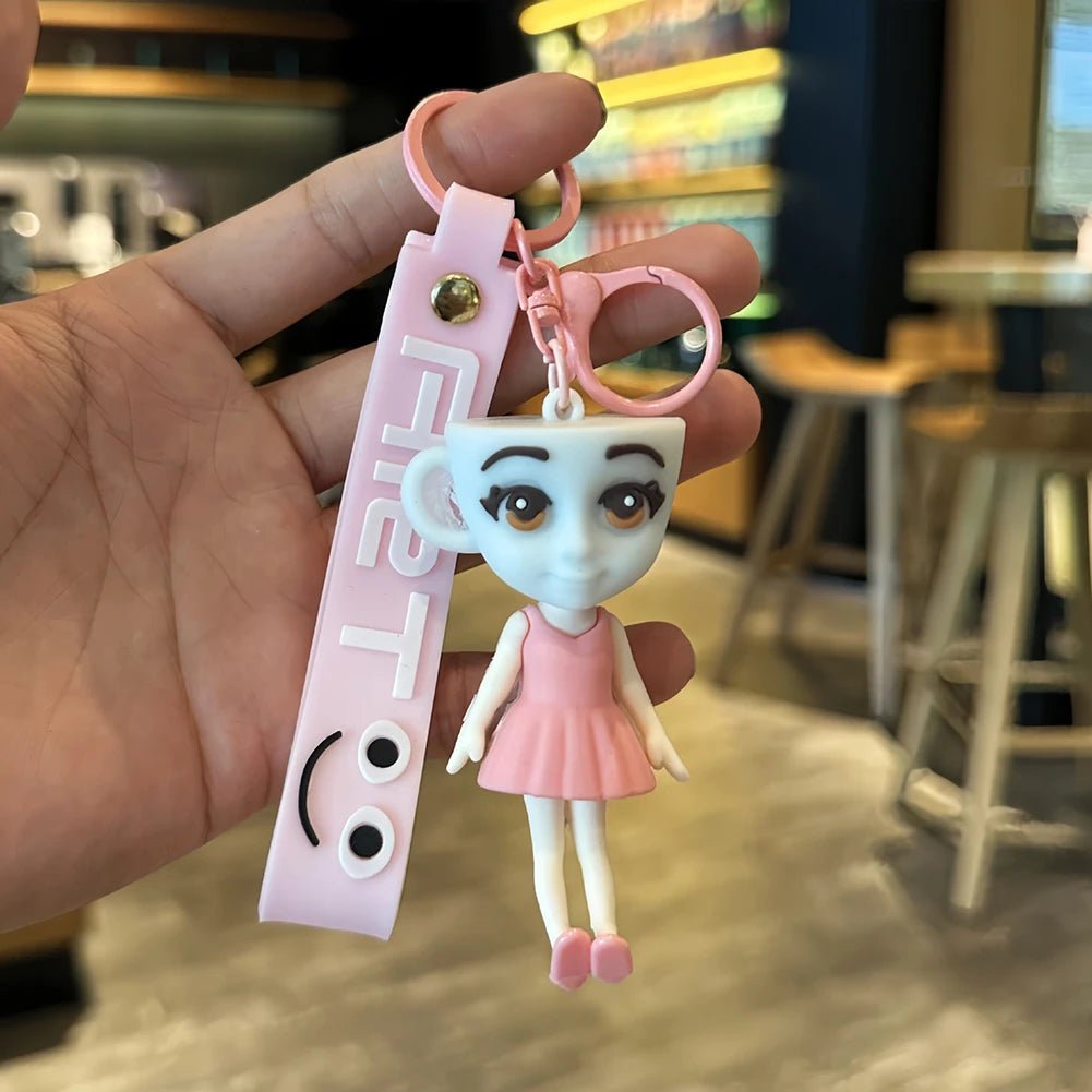 2026 Silicone Italian Brainrot Animals Keychains Funny Sigma Skibidi Rizz Cat Silly Meme Keyrings for Backpack Fans Friends Gift - PCWLDASHRES