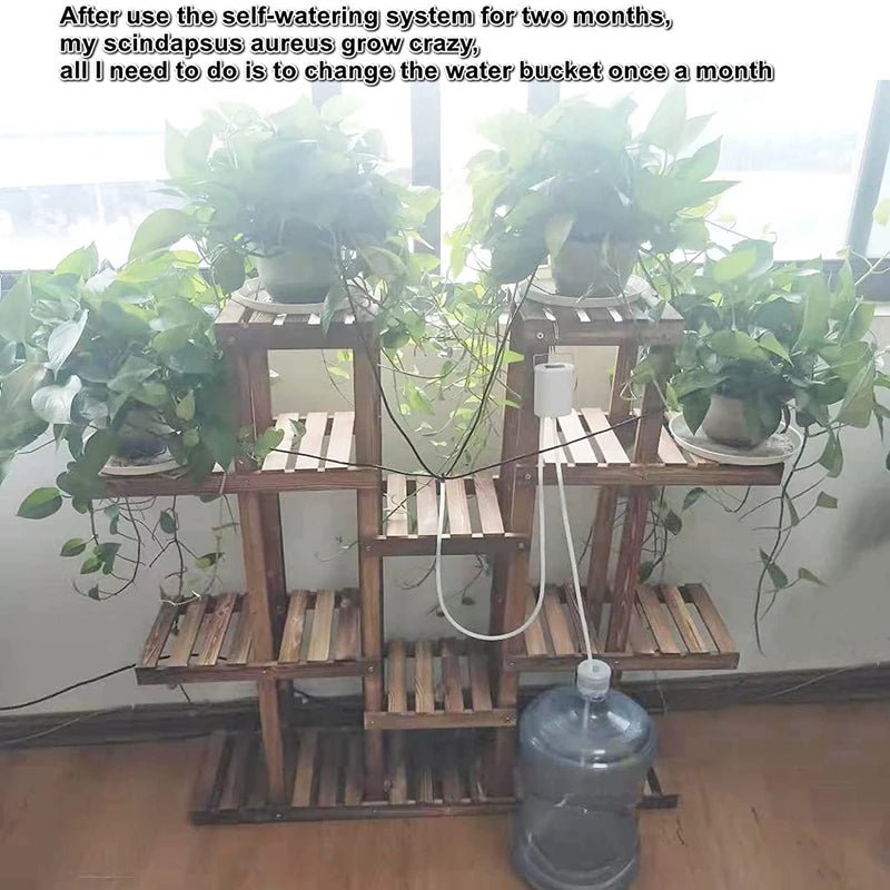 2/4/8 Head Automatic Watering Pump Controller Flowers Plants Home Sprinkler Drip Irrigation Device Pump Timer System Garden Tool - PCWLDASHRES
