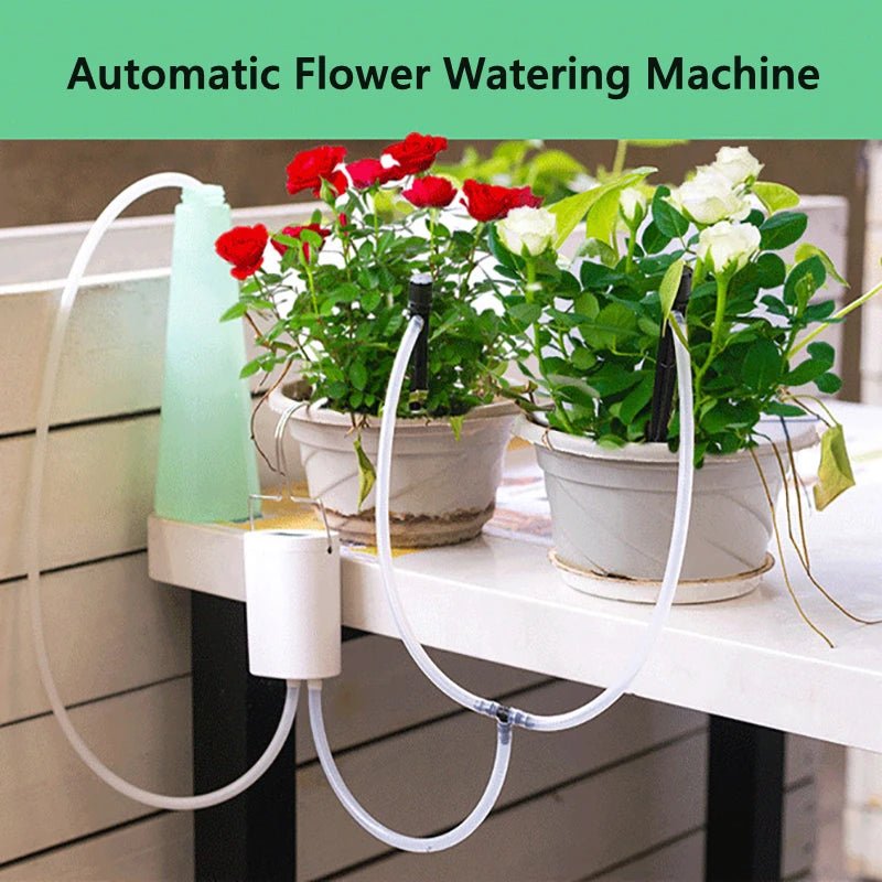 2/4/8 Head Automatic Watering Pump Controller Flowers Plants Home Sprinkler Drip Irrigation Device Pump Timer System Garden Tool - PCWLDASHRES