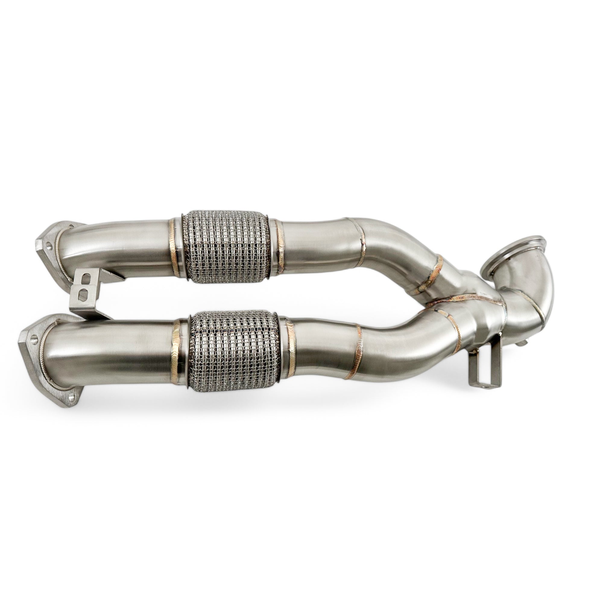 2.5T Race Downpipe For 2018+ Audi RS3 8V, RS3 8Y & TTRS 8S | Palenon Performance - PCWLDASHRES