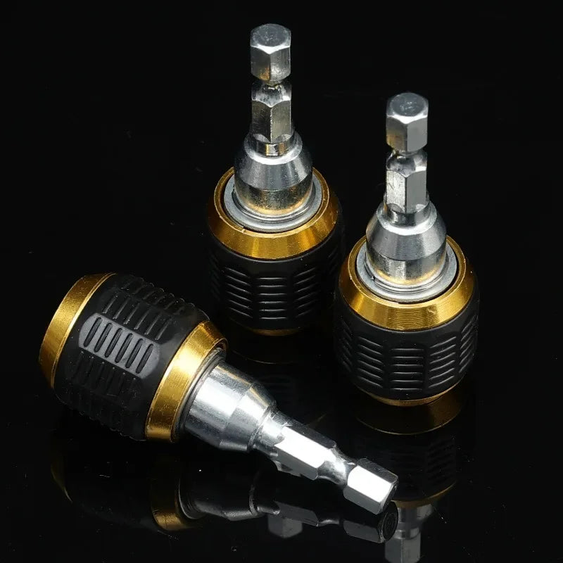 1-5pcs Hex Shank Adapter Driver Power Tool Accessories Electric Screwdriver Bits Nut Drill Extension Holder Drill Rod Bar Tools