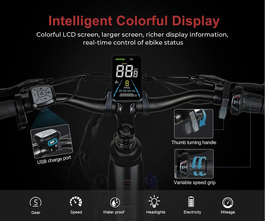 27.5 inch City EBike For Adult 500W High Power Road Ebike City Electric Bicycle For Sale - PCWLDASHRES