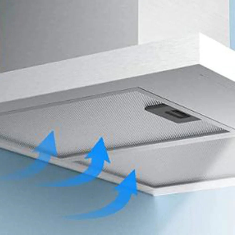 2pcs 330x230x9mm Aluminum Cooker Hood Filters Metal Mesh Extractor Vent Filter For Range Hood Vents Easy Installation - PCWLDASHRES