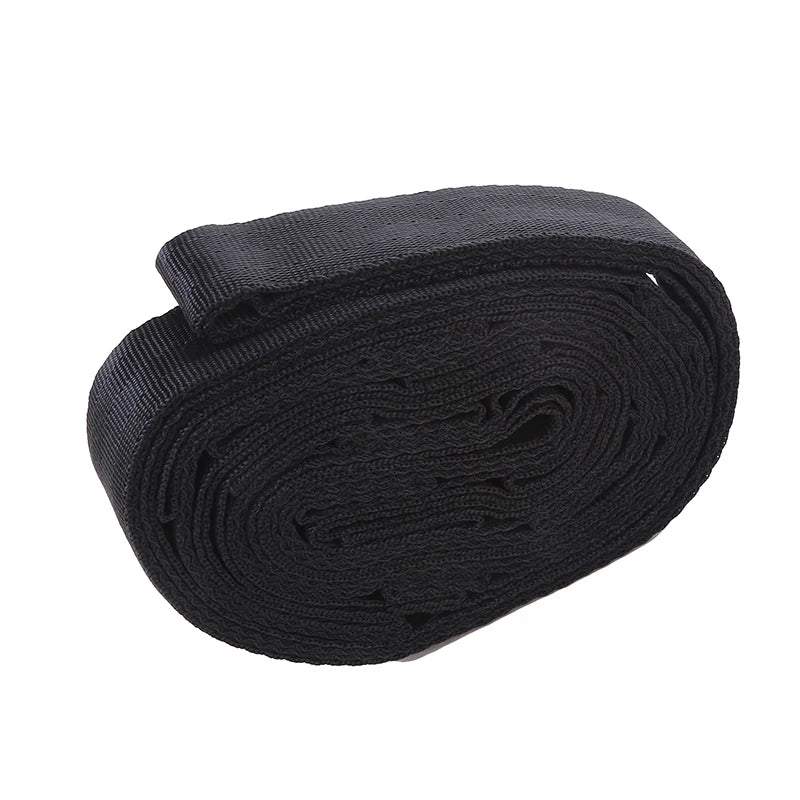 2Pcs High Bearing Capacity Hammock Straps 600lbs Breaking Strength Polyester Hammock Belt Rope 5 Ring Correias De Poliéster - PCWLDASHRES