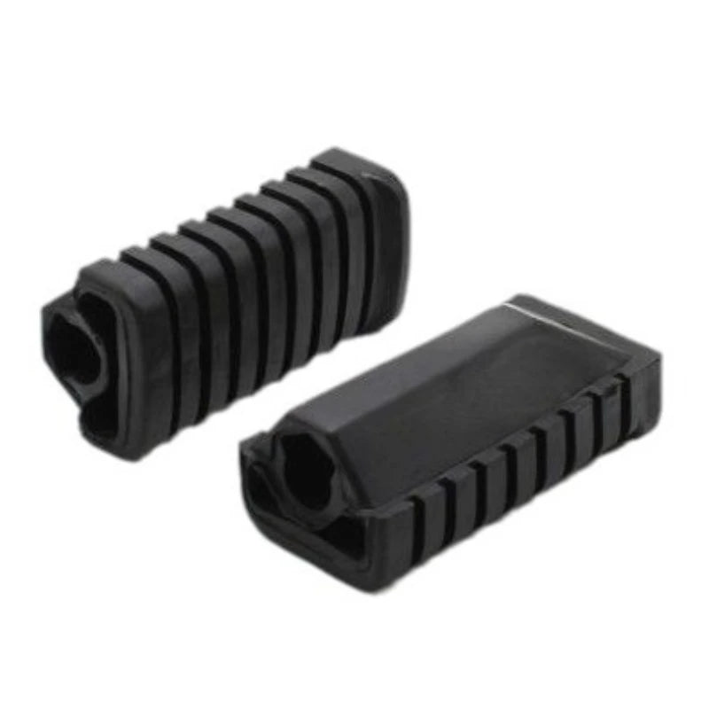 2pcs/set Motorbike Foot Peg Rubber Nonslip Footrest Pedal Foot Peg Cover Set for Honda WY125 Motorcycle Accessories - PCWLDASHRES