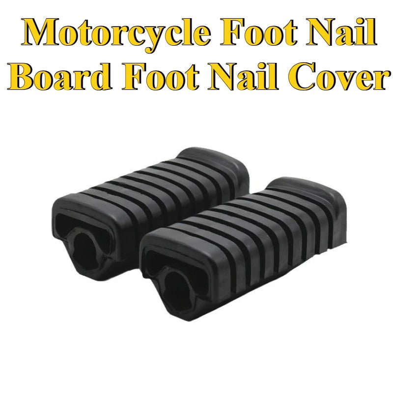 2pcs/set Motorbike Foot Peg Rubber Nonslip Footrest Pedal Foot Peg Cover Set for Honda WY125 Motorcycle Accessories - PCWLDASHRES