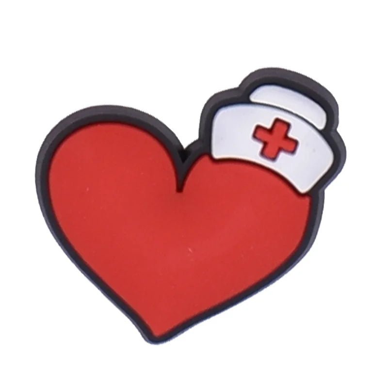 30PCS Healthcare Series Shoe Charms Set For Clogs Bag Bubble Slides Sandals, PVC Shoe Decorations Beach Bag Accessories - PCWLDASHRES