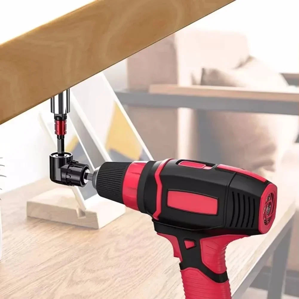 105° Turning Screwdriver Joint 1/4'' 3/8'' 1/2'' Impact Socket Adapter Nut Driver Electric Drill Corner Head  Extension Tool