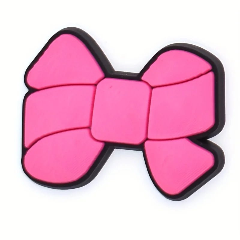 35Pcs Pink Series Shoe Charms For Clogs Shoe DIY Decoration Premium Quality Popular Charms Accessories Bubble Slides Sandals - PCWLDASHRES