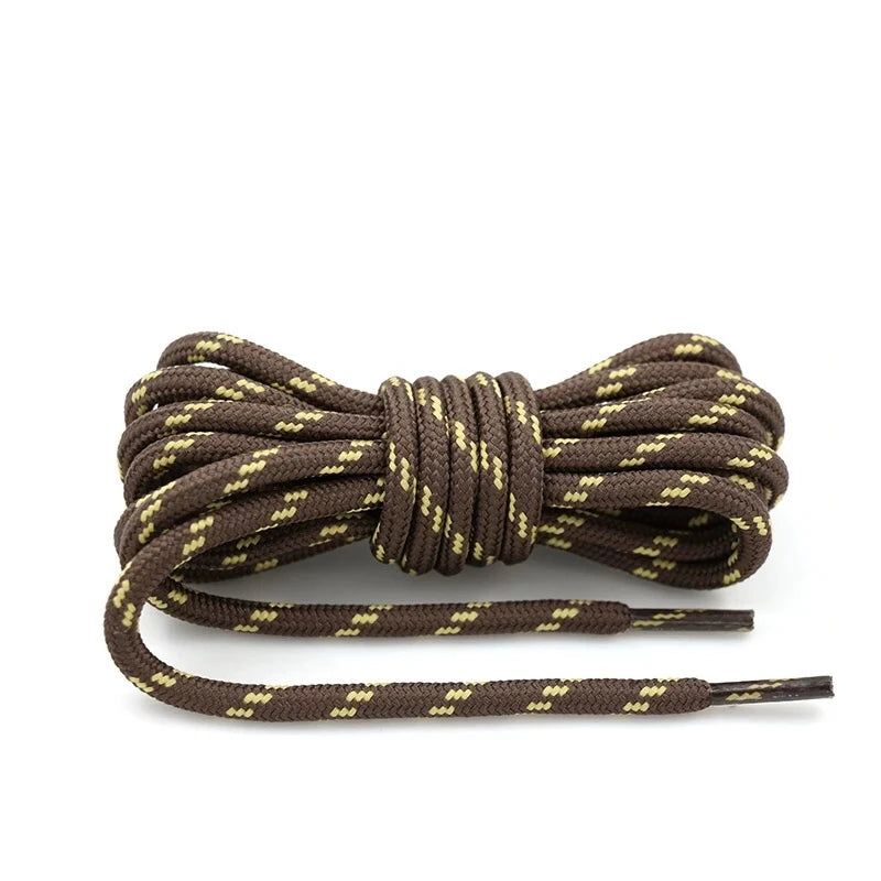 1Pair Outdoor Shoelaces Sports Round Shoes Lace Hiking Slip Rope Laces Sneakers Boots Shoelace 100/120/140/160cm Strings